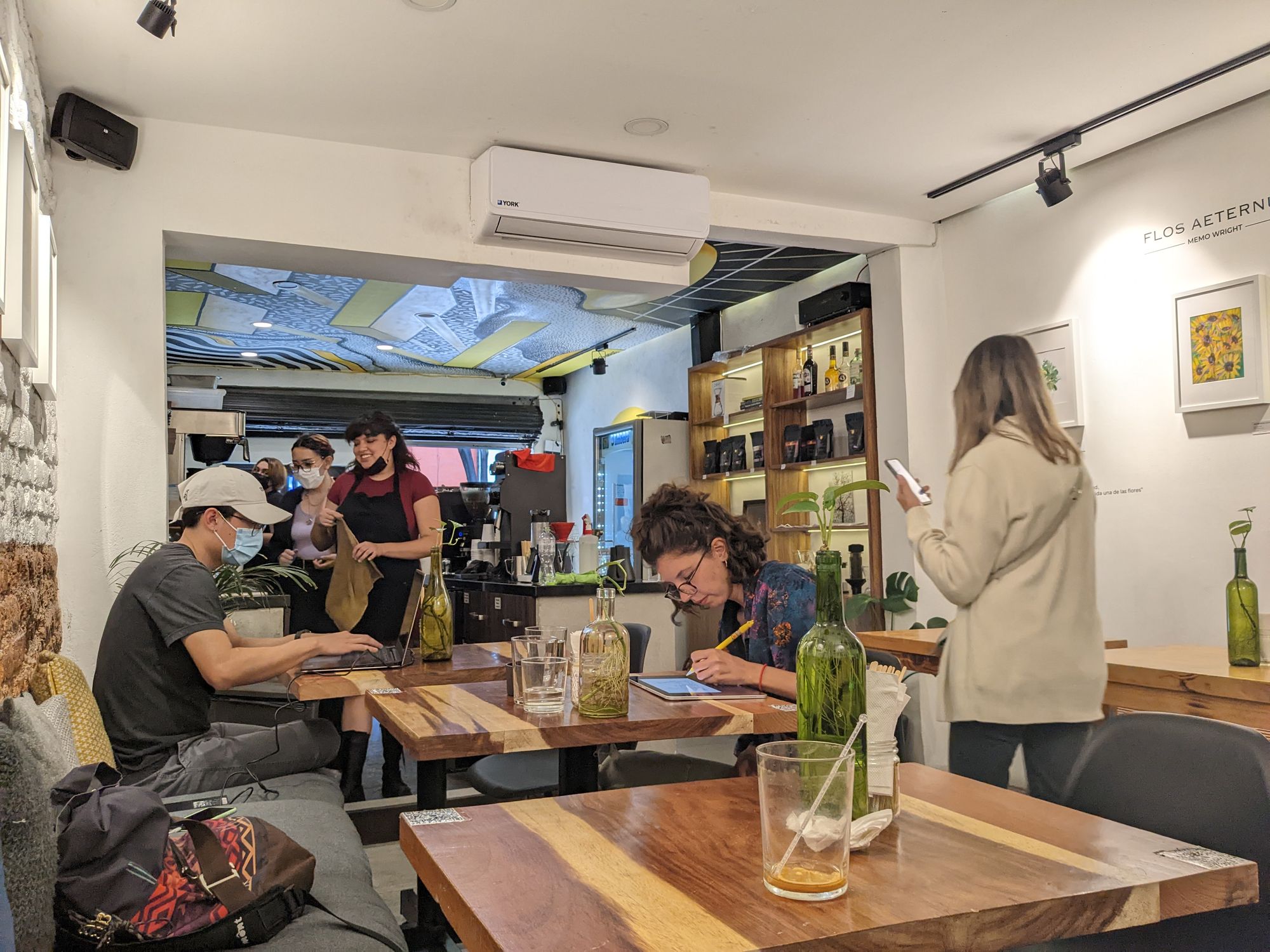 Cafes for remote working in CDMX