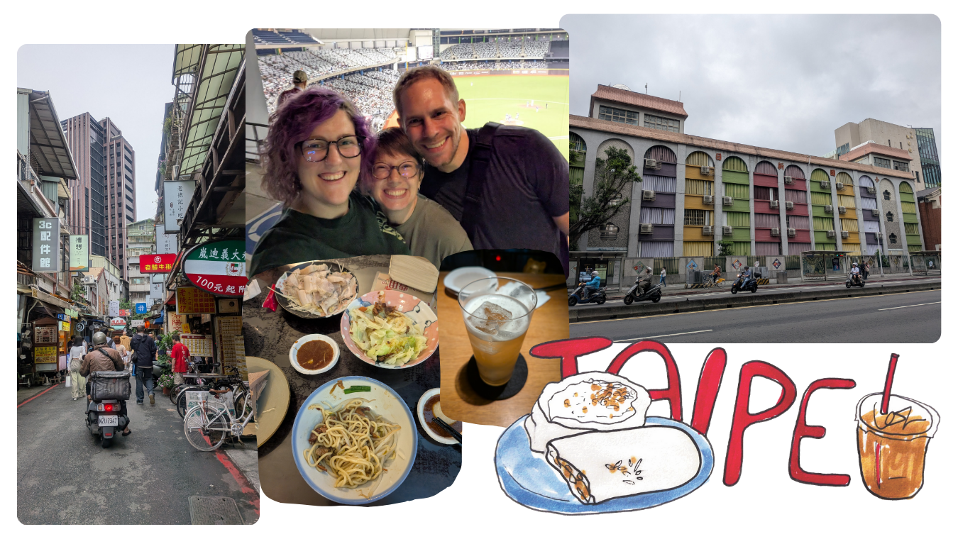 Drinking tea in Taipei