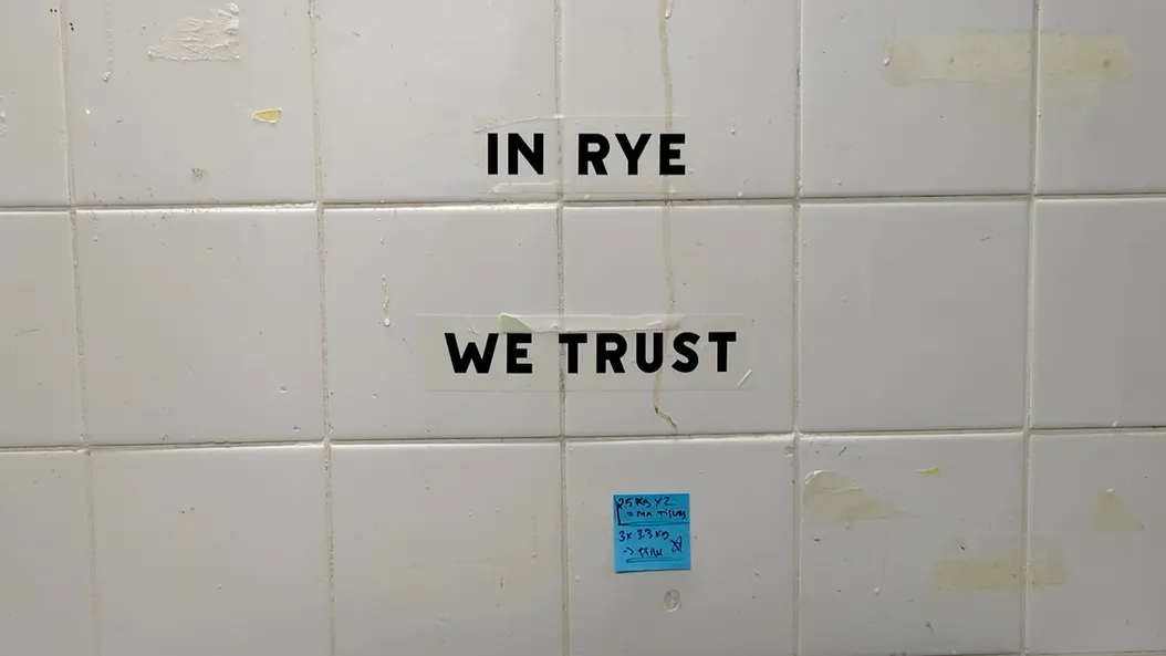 Drinking "rye whiskey" in the EU